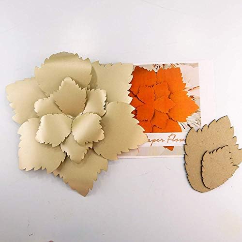 תבנית פרחי נייר תבנית ערכת ערכת DIY הפכו רקע פרחים משלכם תאי תמונות של פרחים קלטת פרחים מלאי Silvestre