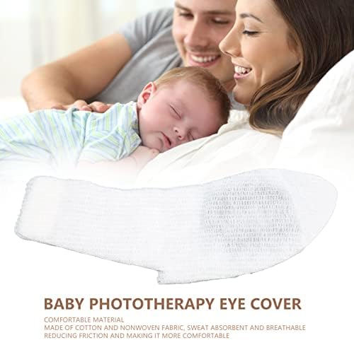חסימת אור כחול חד פעמי, גווני עיניים מגנים נושמים כיסוי עיניים פוטותרפיה לתינוק