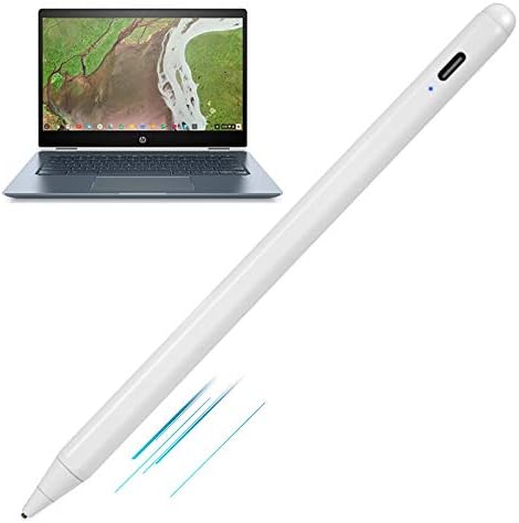 2022 Chromebook x360 מחשב נייד חרט, חרט פעיל עבור HP Chromebook X360 PEN נייד עם קצה עדין אולטרה, שליטת מגע ונטענת,