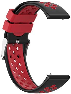 להקות Hoopyeeecase התואמות ל- Huawei Watch GT 2 Pro/GT 2E/GT 46 ממ/GT2 46 ממ/שעון 2 Pro, 22 ממ רצועת סיליקון ספורט צמיד לנשים