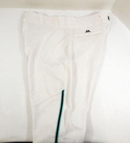 Arizona Diamondbacks Andrew Chafin 40 Game השתמש במכנסיים לבנים 38-46-17 38-משחק משומש מכנסי MLB