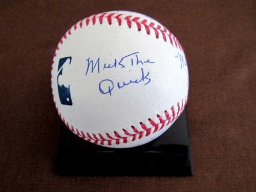 מיקי ריברס מיק המהיר של ינקי ניו יורק ינקיס החתום על בייסבול אוטומטי שטיינר - כדורי בייסבול חתימה