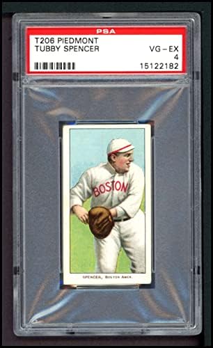 1909 T206 Tubby Spencer Boston Red Sox PSA PSA 4.00 Red Sox