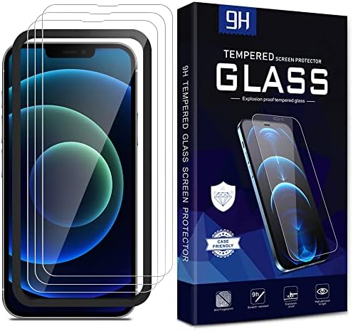 מגן מסך זכוכית מחוסמת עם מסגרת קלה לאייפון 13 מיני