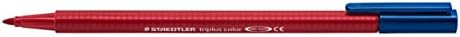 טריפלוס 323 1 מ מ סטדטלר צבע סיבים - קצה עט-ארגמן אדום