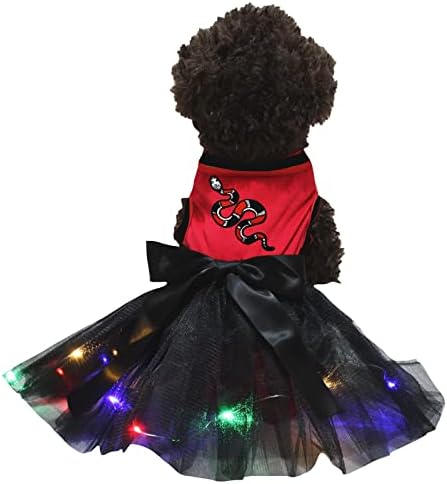 שמלת כלבים של גורי דפסת נחש של פטיטבלה