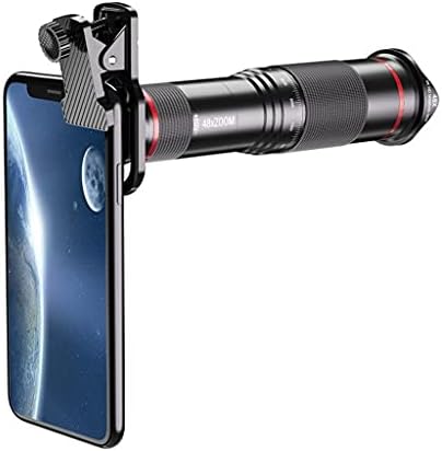 48 פעמים אופטי טלסקופ טלה עדשת קליפ על עבור נייד טלפון סלולרי מצלמה עם סלפי חצובה