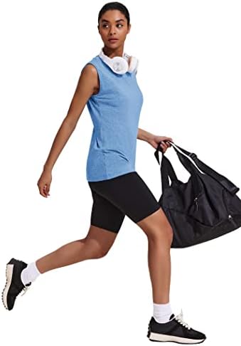 קורון נשים של שרוולים ספורט חולצות קל משקל ספורט חולצה מהיר יבש יוגה גופיות שרירים טנק