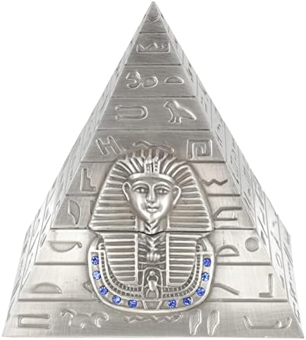 מארגן תכשיטים של זרודקו מגש תכשיטים פירמידה מצרית תכשיטים תכשיטים מזכרת קופסת מזכרת מיכל פירמידה פירמידה