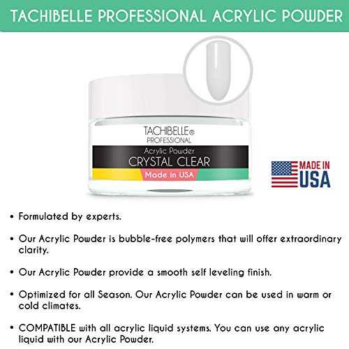 טשיבל מערכת ציפורניים אקרילית מקצועית אבקת אקריליק, 4 אונקיות. תוצרת ארצות הברית. משמש בסלונים מקצועיים.