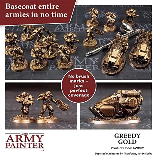 את צבא צייר צבע מלחמה אוויר מתכות חמדן זהב-אקריליק שאינו רעיל בכבדות פיגמנט מים מבוסס צבע עבור שולחן תפקידים,