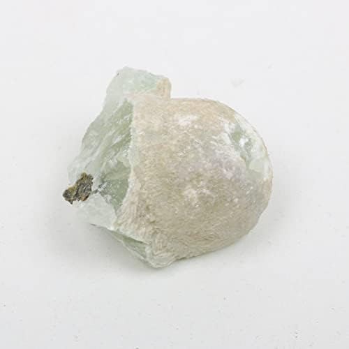 Real-gems 111 ct. אבן חן רופפת רופפת רופפת ירוקה מחוספסת מושלמת לרייקי מוטות, תכשיטים שעושים עיצוב משרד ביתי
