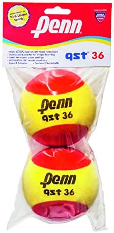 פן Qst 36 כדורי טניס - קצף נוער כדורי טניס אדומים למתחילים
