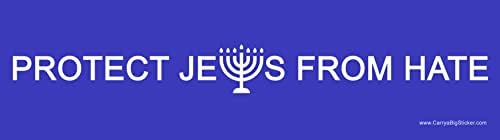 הגן על יהודים מפני מדבקת פגוש שנאה או מדבקת פגוש מגנטי