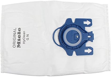 ניקוי Miele-99 Hyclean 3D GN סוג מיקרופייבר שקיות אבק שואבי אבק מיכל-9917730, לבן וכחול