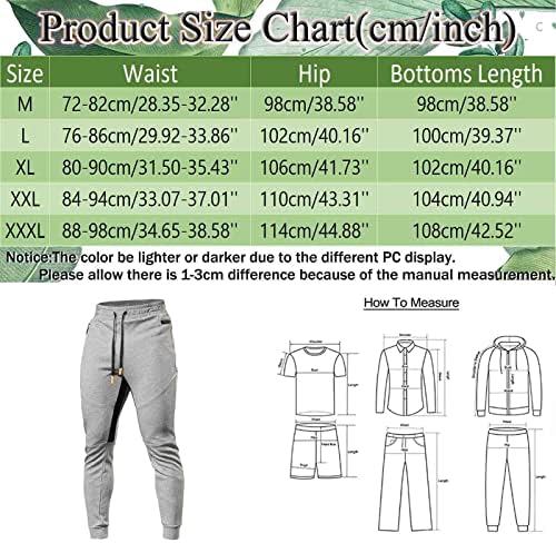 מכנסי טרנינג של Wabtum Mens, מכנסי טלאים כושר מזדמנים לגברים פיתוח גוף כיס עור באורך מלא מכנסי ספורט קצף מכנסי