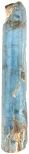 אבן חן רופפת ג ' מהוב גלם כחול קיאניט ריפוי קריסטל אבן חן אחורית משקל-9.5 קראט.