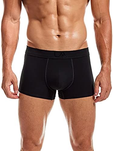 BMISEGM מכנסי בוקסר לגברים קצרים תחתוני אופנה גבריים תחתונים ברכיבה סקסית במעלה תקצירים תחתונים תחתונים מתאגרפים מתאגרפים