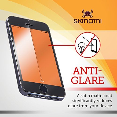 Skinomi Matte מגן גוף מלא תואם לסדרת Apple Watch 8/7 כיסוי מלא עור מט אנטי-גלגול HD סרט HD