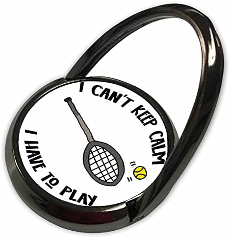 3drose מחבט טניס מצחיק אני לא יכול לשמור על רגוע שאני צריך לשחק טניס. - צלצולי טלפון