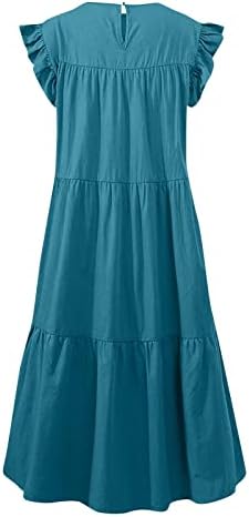 שמלות קיץ של FQZWONG לנשים 2023 חופשת חוף מזדמנים אלגנטיות זורמת שמות שמלות סקסיות בוהו בגדים ללבוש נופש