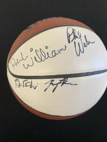 2008-2012 NY Knicks Coachs Multi חתום כדורסל 5 Sigs d'Antoni Williams ++ - כדורסל חתימה