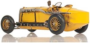 עבודות יד מודרניות ישנות אלפא רומיאו P2 דגם מכונית מירוץ קלאסית, גודל אחד, רב