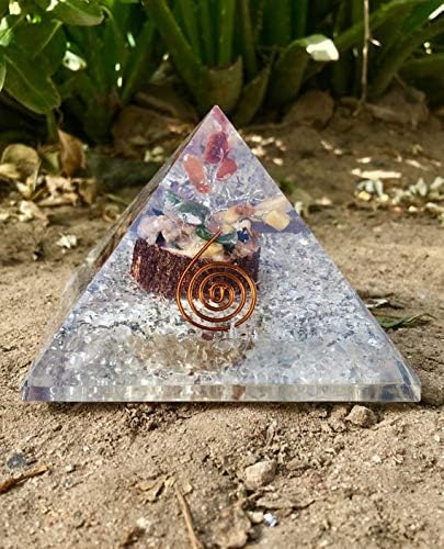 איכות+ איכות גדולה 9 סמ סלע ברור ויפה קריזרל קוורץ אבן רייקי אורה אנרגיית ריפוי פירמידה