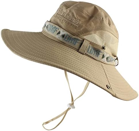 וונלי קיץ כובע שמש כובע הדפסת כובע Boonie כובע UV הגנה רחבה כובע פנמה כובע דיג זכר דלי טיול כובע