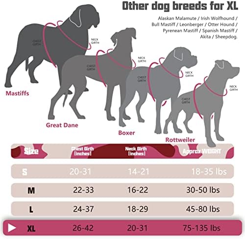 רתמת כלבים טקטית של אוורוט עם רצועת כלבים כבדה לכלבי גזע גדולים, ללא מושכת אפוד אימוני כלבים רפלקטיביים