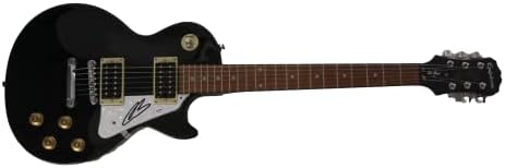 ג 'ו בונמאסה חתם על חתימה בגודל מלא גיבסון אפיפון לס פול גיטרה חשמלית ג נדיר מאוד עם אימות ד. נ. א. בלוז רוק