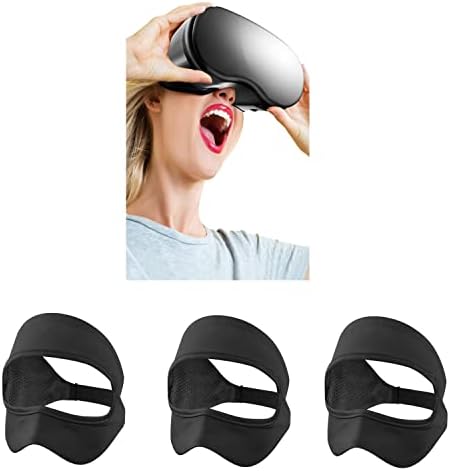 מכסה מסכת עיניים VR אוזניות להקת זיעה נושמת אוזניות מציאות מדומה לאביזרים של Oculus Quest 2
