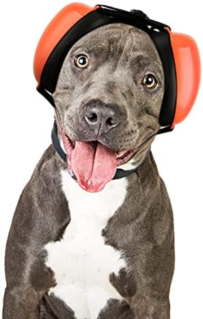 Famikako Dog אוזניים ציפויים להגנה מפני רעש, אוזניות מבטלות רעש לכלבים, אוזניים של כלבים של 25dB NRR, תקעי