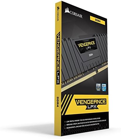 Corsair Vengeance LPX 8GB DDR4 3600 C18 מותאם ל- AMD Ryzen - שחור