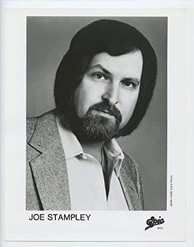 JOE STAMTLEY צילום מקורי וינטג 'משנות השמונים רשומות EPIC Records קידום פרסום