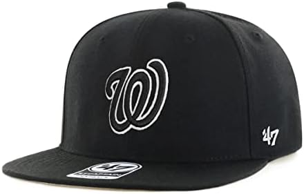'47 וושינגטון נשיונאלס לא ירה קפטן מתכוונן כובע שחור