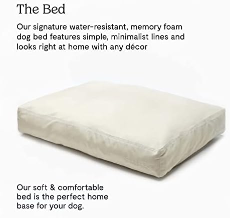 מיטת כלבים משל-מיטת כלבים רכה במיוחד - עיצוב מינימליסטי-עמיד במים, קל לניקוי חיצוני-ניתן לכביסה במכונה - פנים קצף זיכרון-טופו-מ-30