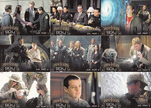 סטארגייט יקום SG-U 2010 ריטנהאוס מערך כרטיסי בסיס מלא של 72 טלוויזיה