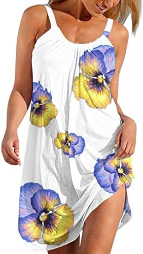 נשים הלטר שמלות קיץ נשים קיץ חוף אביב פסים הדפסת רופף שמלה אלגנטית קיץ שמלות