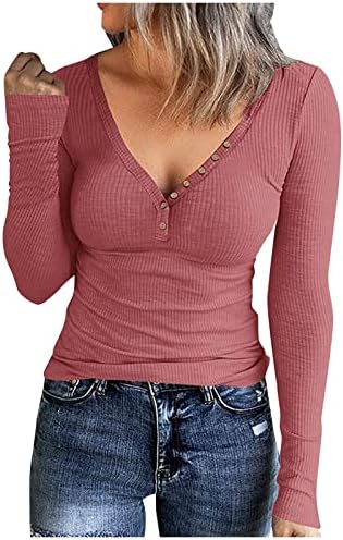 חולצות סוודרים לנשים כפתור כלפי מטה חולצות בסיסיות סרוגות בסיסיות סרוגות אופנה סוודר מזדמן פלוס גודל