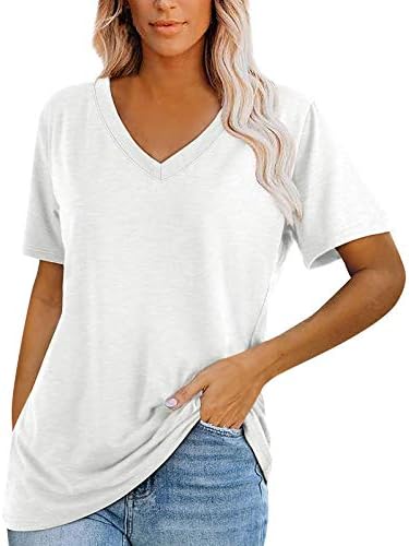 נשים חולצות למבוגרים מקרית חולצות הדפסת דפוס מודפס עגול צוואר קצר שרוול מזדמן חולצות חולצה חולצות