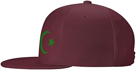 wikjxiz סמל אסלאמי גברים נשים היפ הופ כובע טניס כובעי בייסבול כובע ריקוד רחוב