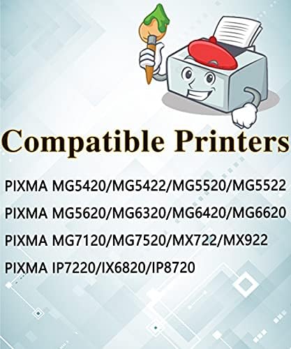 החלפת מחסנית דיו תואמת יותר עבור קנון פי-ג 'י-250 פי-ג' י 250 פי-ג ' י לשימוש עבור פיקסמה מקס 922 מ-722 מ-5420 מ-5520