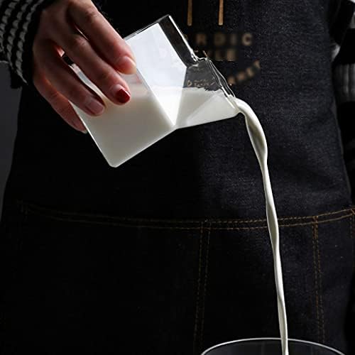 ספל ילדים יצירתי כיכר חלב כוס זכוכית חלב קרטון אישית משקאות פחיות בית ארוחת בוקר כוס סלון בית ספר 350 מ ל רוטב רוטב