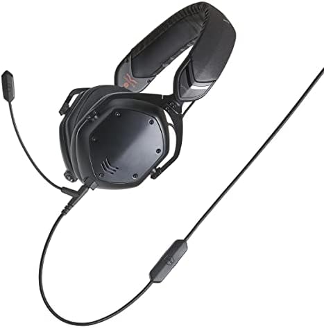 V-Moda Crossfade 3 אוזניות אוזניים אלחוטיות, צרור עם מיקרופון Boompro x, שחור מט