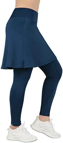 חצאית אתלטית של Bele Roy עם חצאית חצאית חצאית לנשים עם כיס