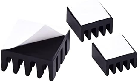 רדיאטור קירור של Mobestech דגם 16 יחידות שחור עבור, אלומיניום B+ ערכה PI קירור קירור קירור יותר אלומיניום