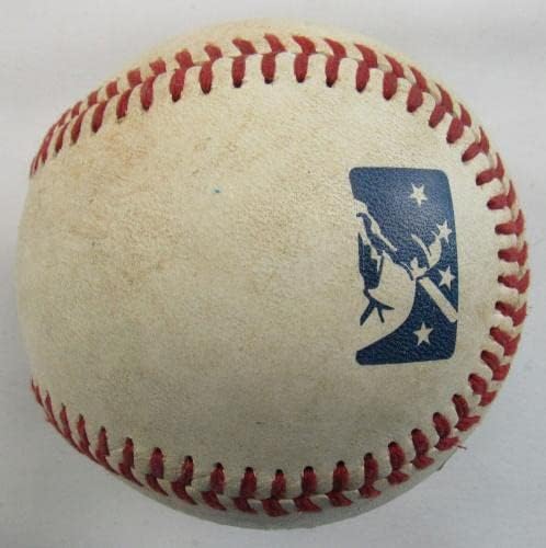 Aaron Judge Suppined Game השתמשו בחתימות אוטומטיות של ליגה מינורית Rawlings Baseball JSA X - משחק MLB נעשה