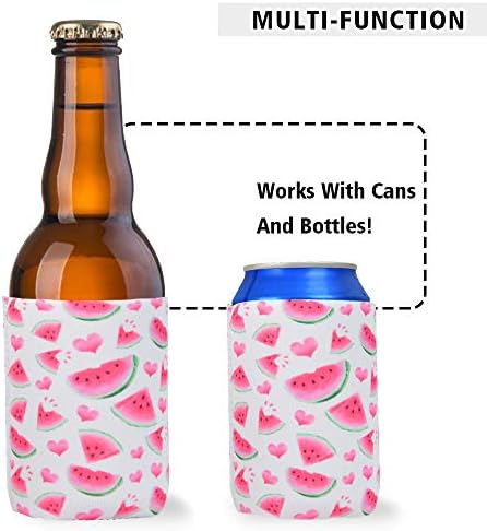 יכול קריר שרוולים-סט של 4 ניאופרן יכול שרוולים סודה בירה בקופסאות מתקפל לשימוש חוזר מצננים תרמיים לחתונות כלה מקלחת יום