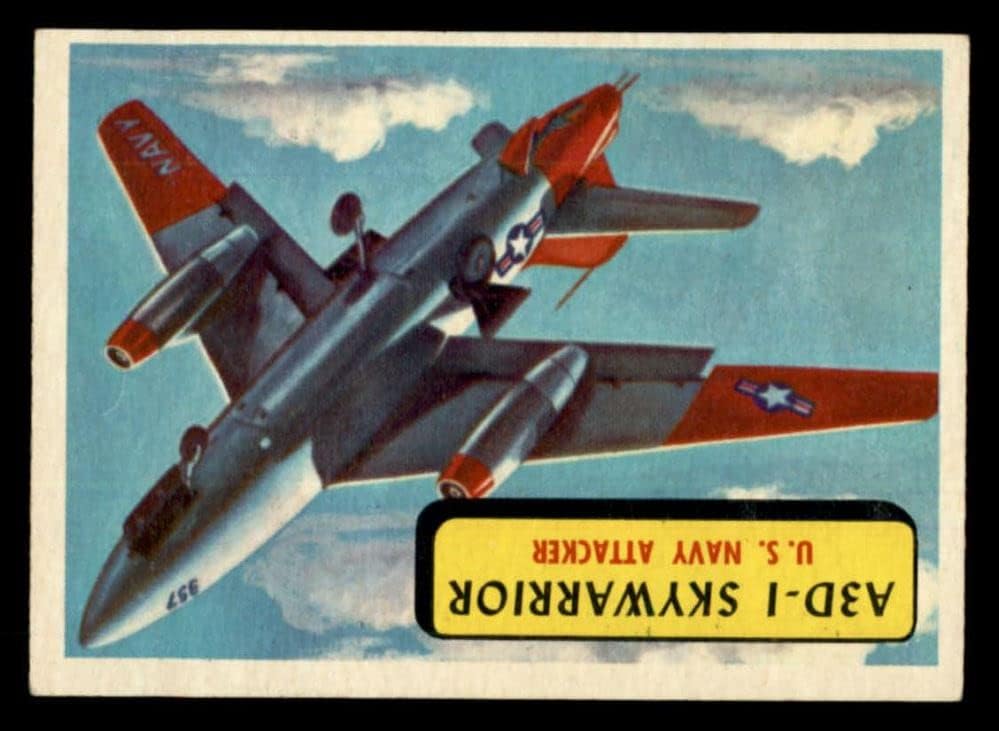 1957 Topps 56 Blu A3D-1 Skywarrior NM/MT